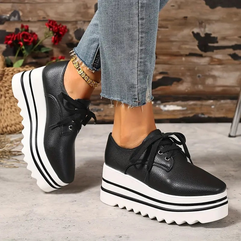 Remy | Men's Platform Lace-Up Oxford Shoes